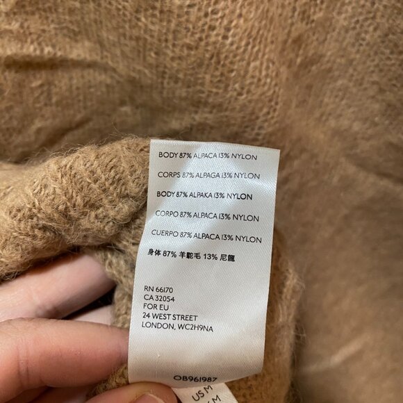 Free People Angelic Pullover in Camel - Picture 8 of 9